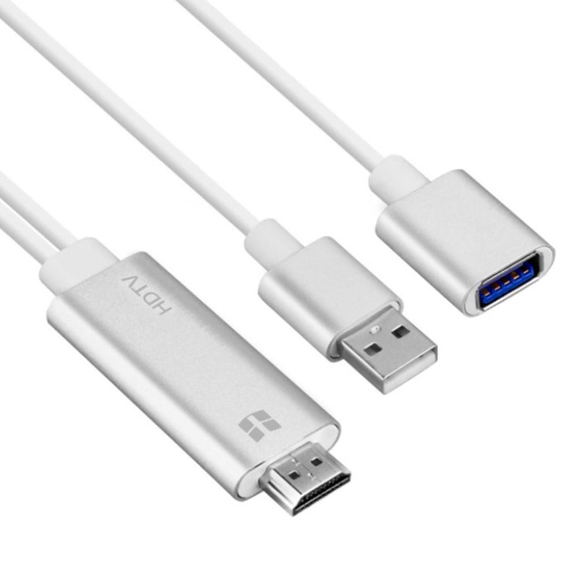 동시 충전 가능 USB-HDMI MHL 케이블 아이몰